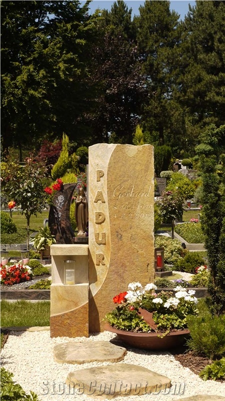 Bentheimer Gold Sandstone Gravestone