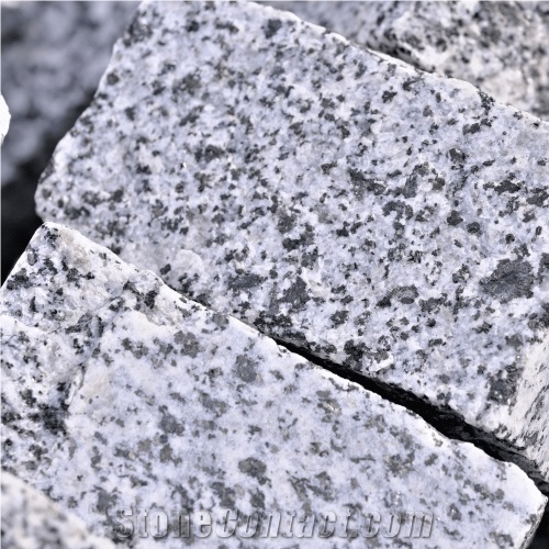 White Tiger Granite Cobble Stone