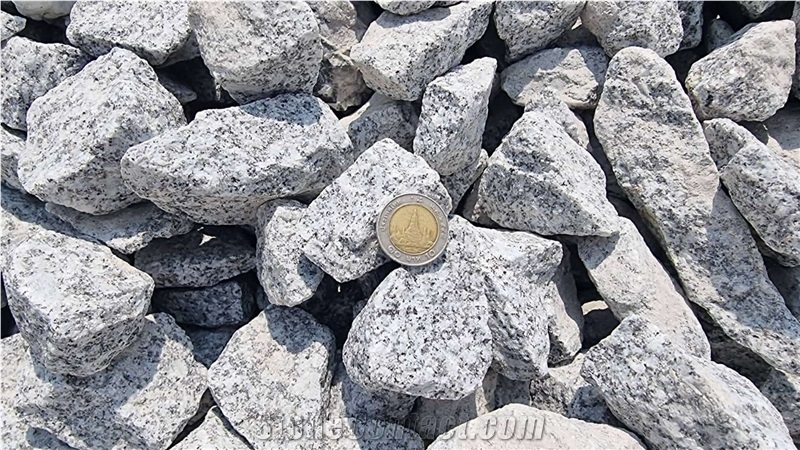 White Tiger Granite Crushed Stone