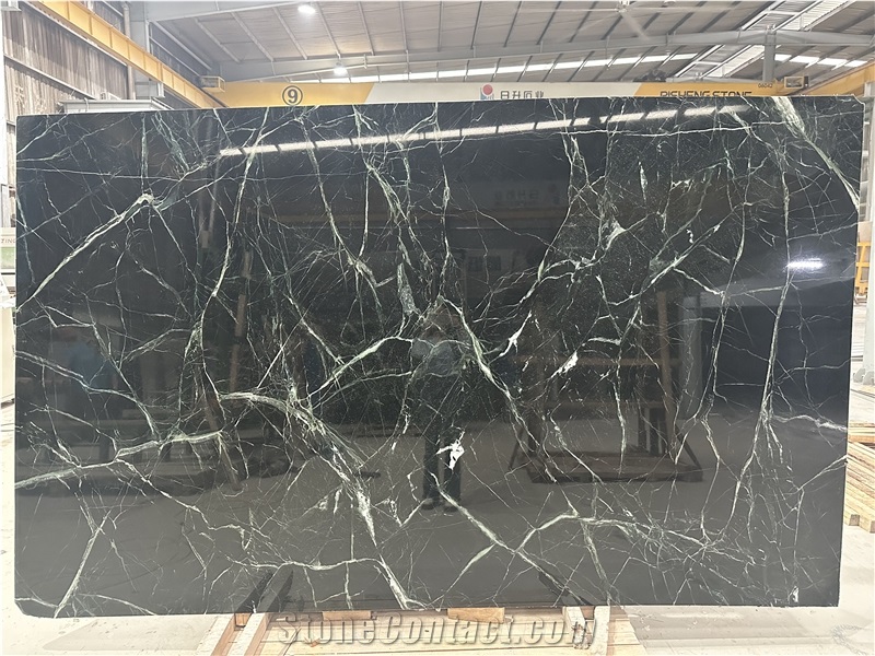Greece Prada Green Natural Marble Stone Polished Slabs Tiles