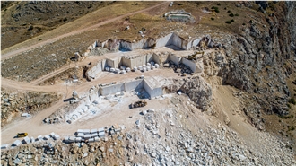 Kemah Storm Grey Marble Quarry