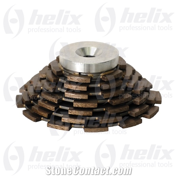 CNC Machine Tools - Segmented Pre-Cut Profiling Wheels