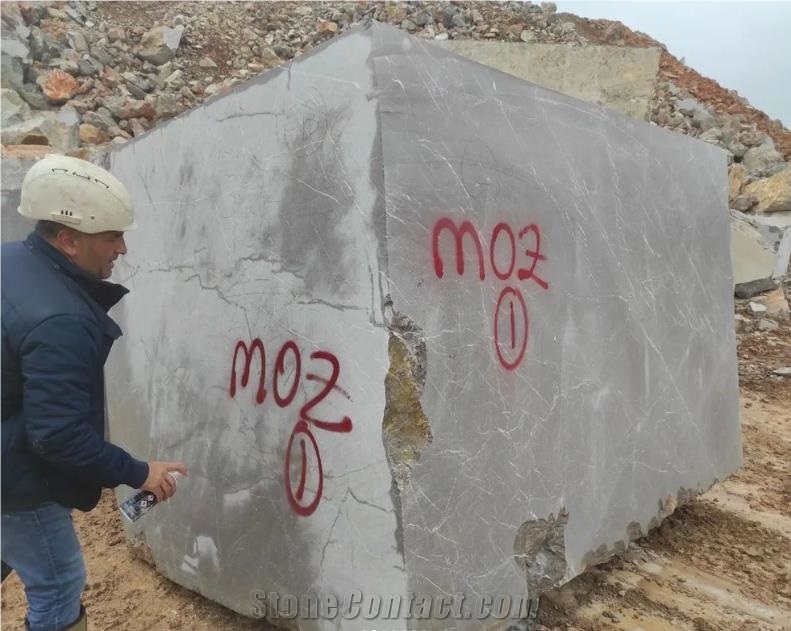 MCD Fossil Grey Marble Blocks