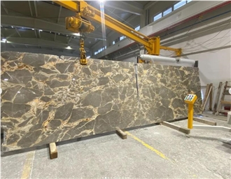 New MCD Caramel Grey Marble Slabs New MCD Caramel Grey Marble Slabs