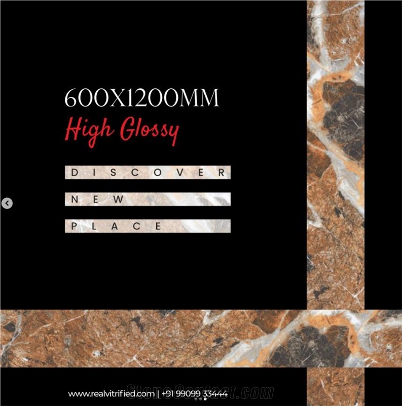 Bestige Brown Sintered Stone Tiles