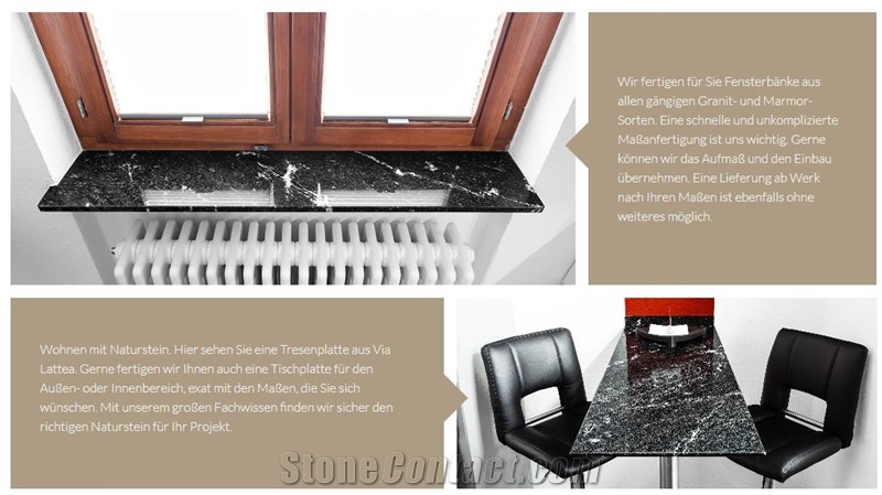 Via Lattea Granite Window Sills