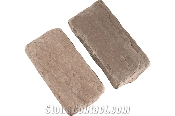 Autumn Brown Sandstone Tumbled Cobble Stone
