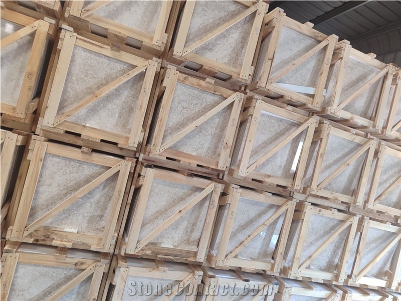 Omani Crema Light Marble Tiles