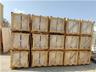 Omani Crema Light Marble Tiles