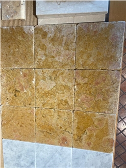 Giallo Reale Marble Slabs, Italy Yellow Marble