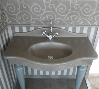 Grigio Foussana Limestone Shower Wall Tiles