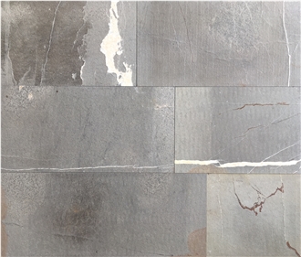 Grigio Foussana Limestone Shower Wall Tiles