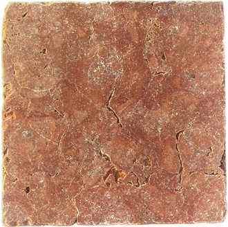 Rosso Asiago Marble Tiles Bath Top