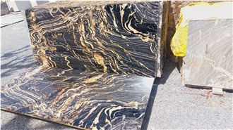 Iconic Gold Marble Slabs