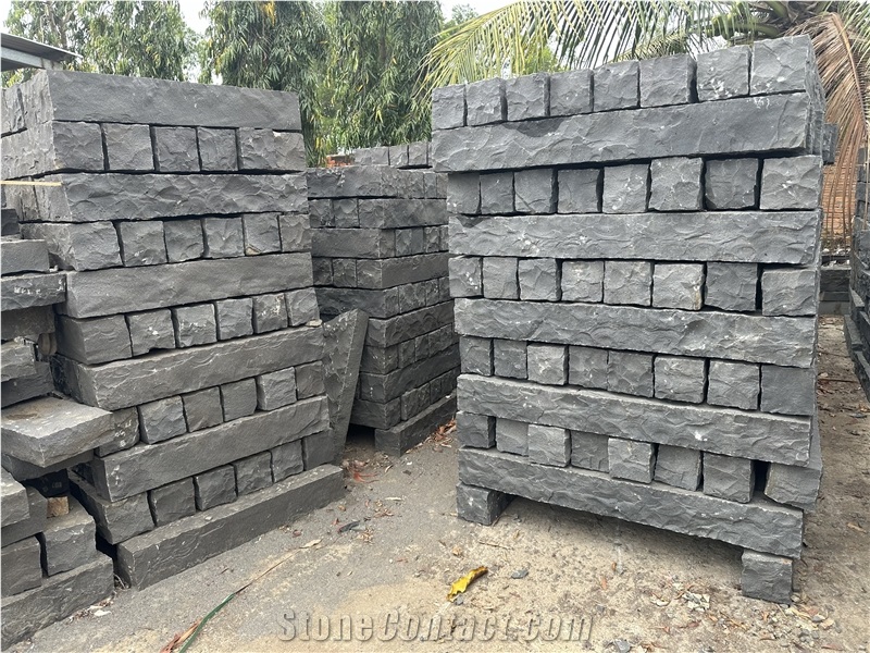 Dark Grey Basalt  Paving Stone