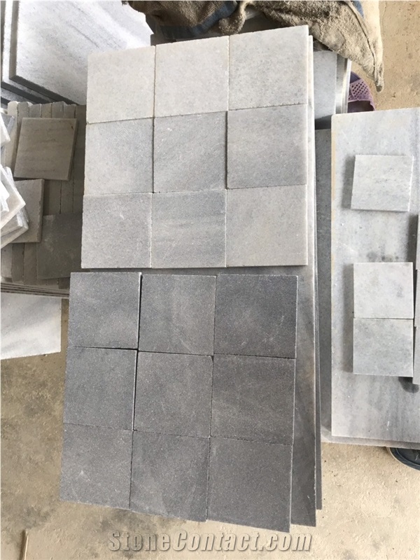 Qt-Tumbled Blue Stone Tiles