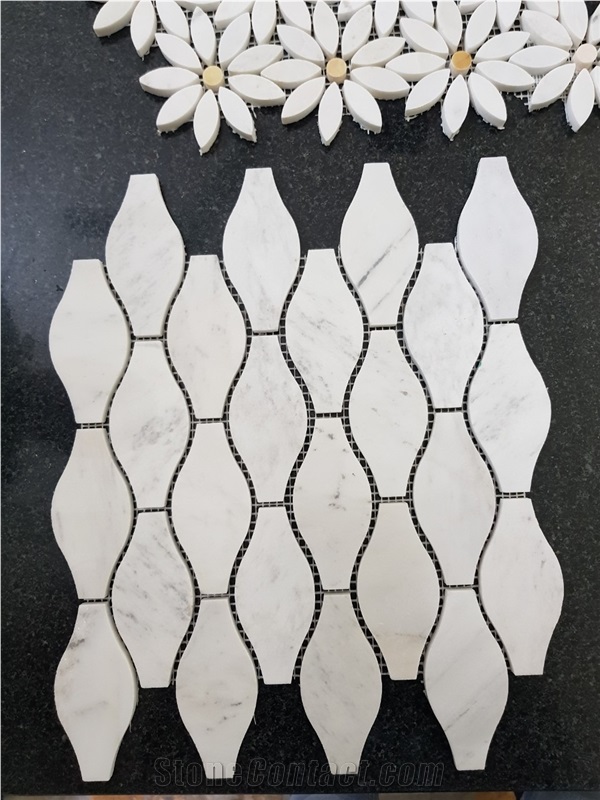 White Marble Mosaic Tiles