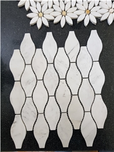 White Marble Mosaic Tiles