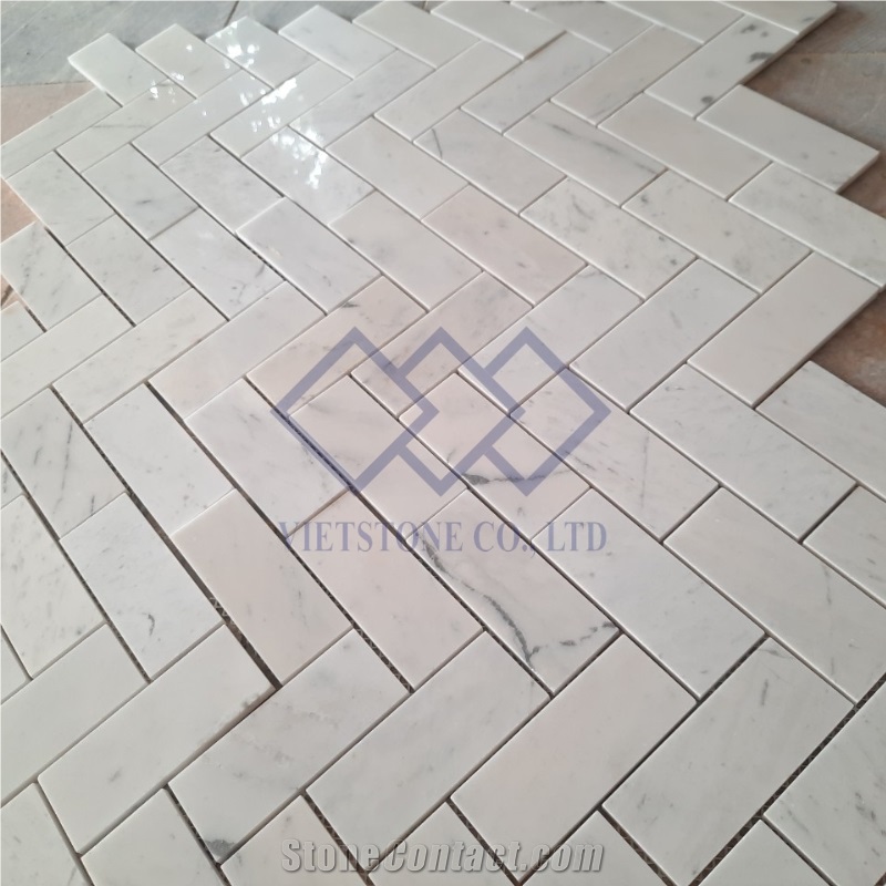 White Marble Mosaic Tiles