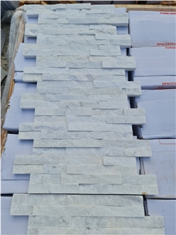 White Wall Panel, Cultured Stone, Split Face Wall Cladding