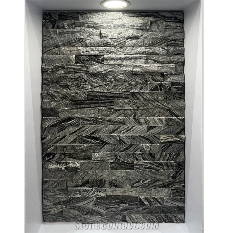Cheaper Black  Marble Wall Cladding Panels