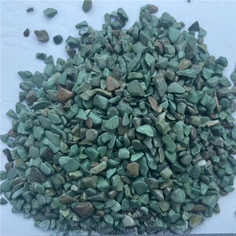 Decorating Yellow Wooden Pebble Crushed  Chips