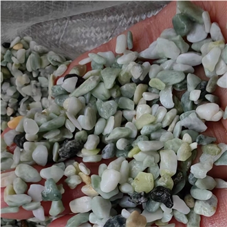 Decorating Yellow Wooden Pebble Crushed  Chips