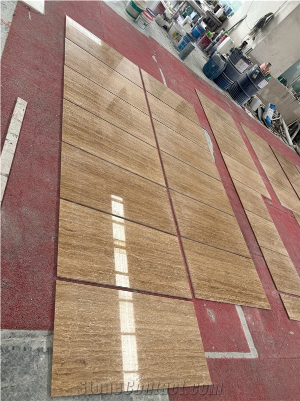 Wholesale Coffee Travertine Floor Tiles For Villa  Project