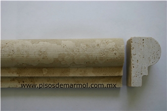 Beige Tarvertine Cornice Molding