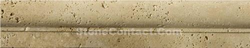 Bull Nose Beige Durango Travertine Profile Molding