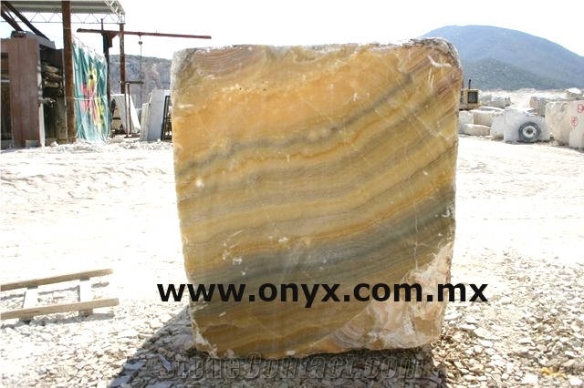 Miele Onyx Blocks, Mexico Yellow Onyx