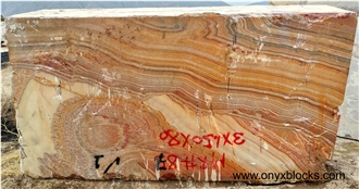 Red Onyx Blocks, Mexico Rojo Onyx Blocks