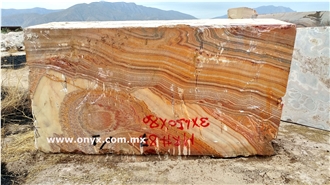 Red Onyx Blocks, Rojo Vulkano Onyx Blocks
