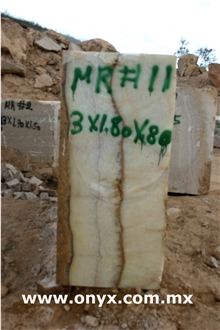 Red - Yellow Onyx Blocks