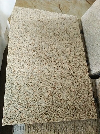 China Granite Yellow Rusty G682 Granite  Wall Tiles For Sale