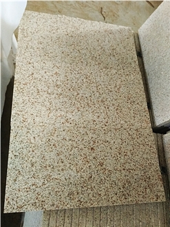 China Granite Yellow Rusty G682 Granite  Wall Tiles For Sale