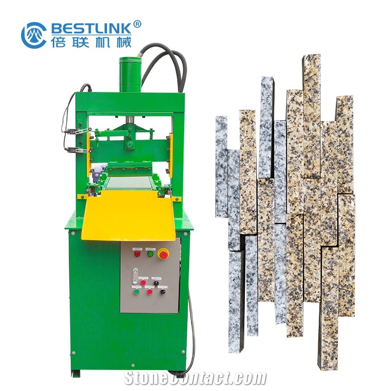 Rough Edges White Marble Wall Stone Strips -Mosaic Chopping Machine