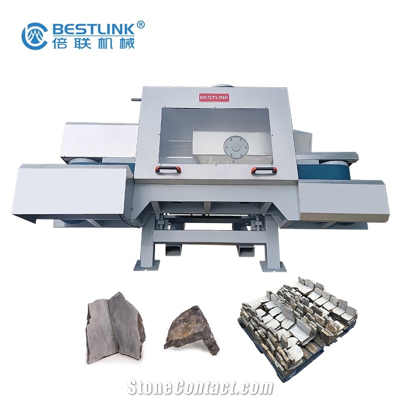 Thin Veneer Saw Stone Wall Veneer Saw Corner Cutting Machine