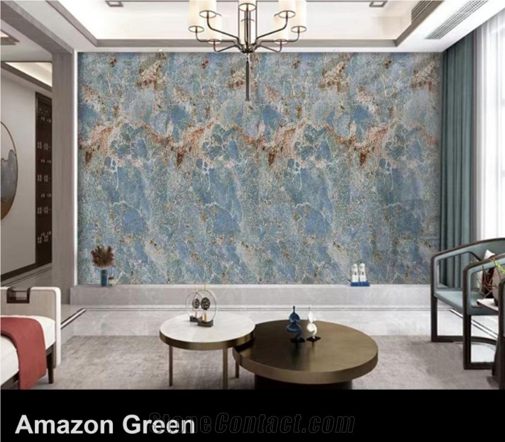 Amazon Green Sintered Stone Slabs