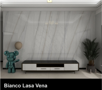 Bianco Lasa Vena Sintered Stone Slabs