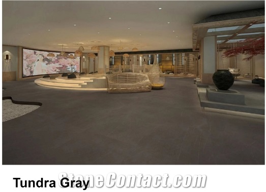 Tundra Gray Sintered Stone Slabs