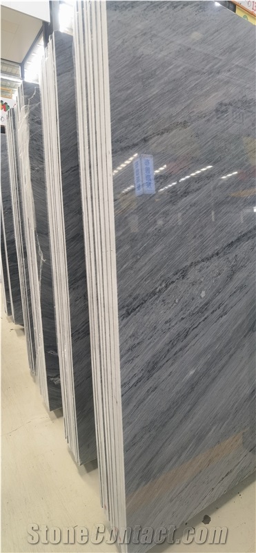 Blue Grey Marble Slabs