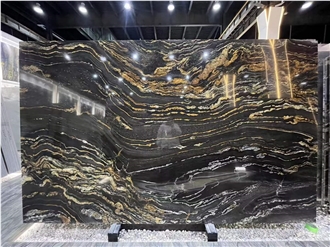 Golden Silk Granite Slabs