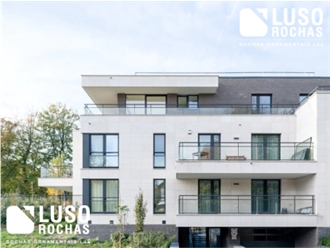 Branco Real Limestone Honed Facade