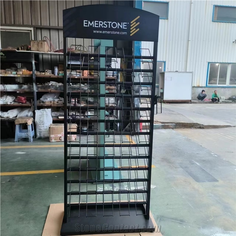 Simple Mosaic Tile Flooring Display Stand