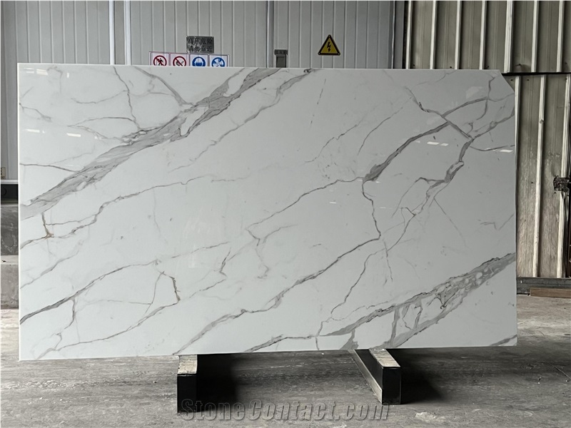Calacatta Nano Glass Stone Nano Stone Slabs