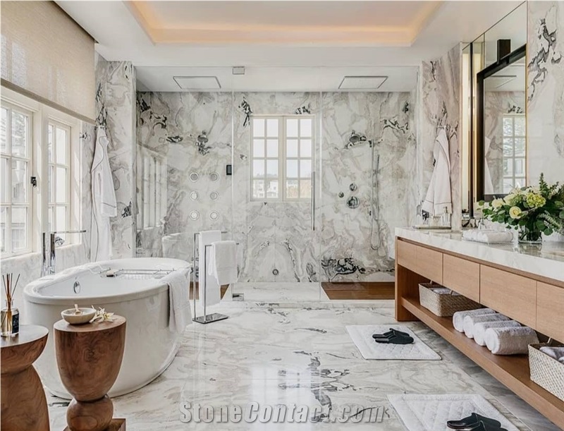 Caribbean Island Natural Stone Marble Slabs