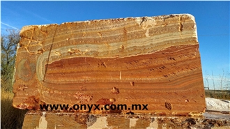Multicolor Red Onyx Blocks