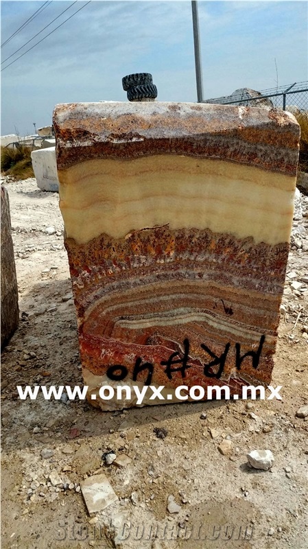 Multicolor Red Onyx Blocks