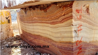 Multicolor Red Onyx Blocks